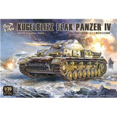 Border Model 1:35 Kugelblitz Flak Panzer IV - MK.103 DOPPELFLAK 30MM 