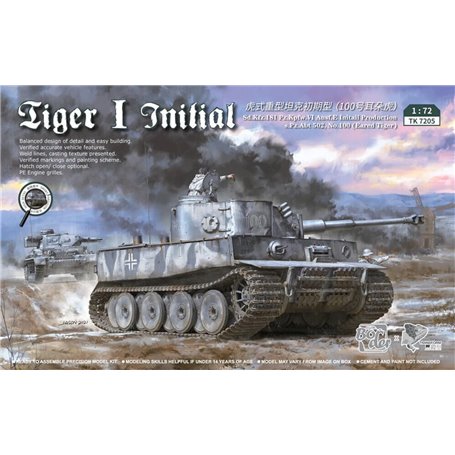 Border Model TK7205 Tiger I Initial Sd.Kfz.181 (Eared Tiger)