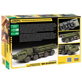 Zvezda 1:72 BM-30 Smerch - RUSSIAN MULTIPLE ROCKET LAUNCH SYSTEM