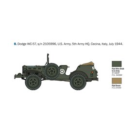 Italeri 1:35 Dodge WC-56/57 Command Car