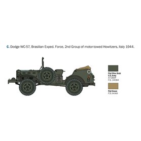 Italeri 1:35 Dodge WC-56/57 Command Car
