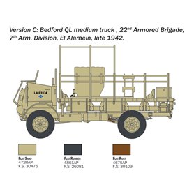 Italeri 1:35 Bedford QL Medium Truck