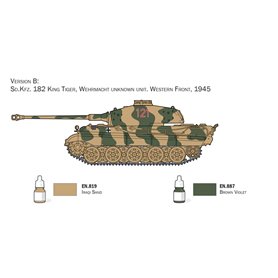 Italeri 1:72 Sd. Kfz.182 King Tiger Complete Set