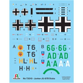 Italeri 1:72 Ju-87B Stuka Complete Set