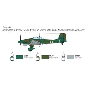 Italeri 1:72 Ju-87B Stuka Complete Set