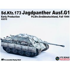 Dragon ARMOR 1:72 Sd.Kfz.173 Jagdpanther Ausf.G1 - EARLY PRODUCTION - PZ.DIV.GROSSDEUTSCHLAND FALL 1944