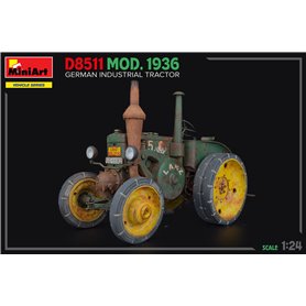 Mini Art 1:24 D8511 Model 1936 - GERMAN INDUSTRIAL TRACTOR