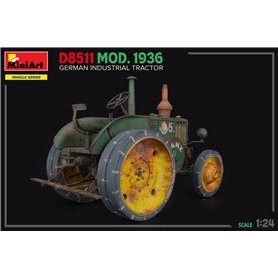 Mini Art 1:24 D8511 Model 1936 - GERMAN INDUSTRIAL TRACTOR