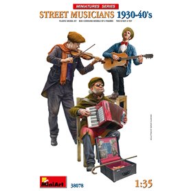 Mini Art 38078 Street Musicians 1930-40's