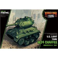 Meng WORLD WAR TOONS - M24 Chaffee - US LIGHT TANK