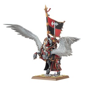 Kingdom Of Bretonnia: Battle Standard On Royal Pegasus