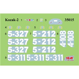 ICM 1:35 Kozak-001 - UKRAINIAN NATIONAL GUARD