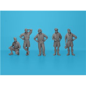 ICM 1:48 RAF PILOTS IN TROPICAL UNIFROMS - 1941-1945