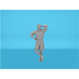 ICM 1:48 RAF PILOTS IN TROPICAL UNIFROMS - 1941-1945