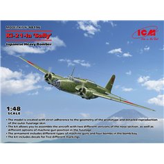 ICM 1:48 Mitsubishi Ki-21-Ia Sally - JAPANESE HEAVY BOMBER 