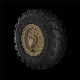 PanzerArt 1:35 Koła ROAD WHEELS do Kamaz 4320