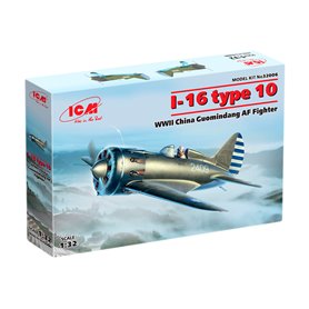ICM 32006 I-16 Type 10 WWII China Guomindang AF Fighter