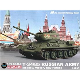 Dragon ARMOR 1:72 T-34/85 - RUSSIAN ARMY MOSCOW VICTORY PARADE