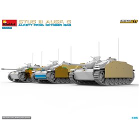 Mini Art 1:35 Sturmgeschutz StuG.III Ausf.G - ALKETT PRODUCTION OCTOBER 1943 - INTERIOR KIT