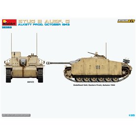 Mini Art 1:35 Sturmgeschutz StuG.III Ausf.G - ALKETT PRODUCTION OCTOBER 1943 - INTERIOR KIT