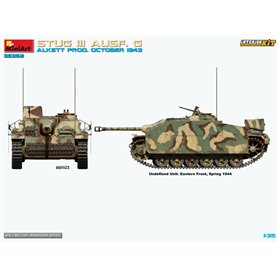 Mini Art 1:35 Sturmgeschutz StuG.III Ausf.G - ALKETT PRODUCTION OCTOBER 1943 - INTERIOR KIT