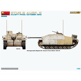 Mini Art 1:35 Sturmgeschutz StuG.III Ausf.G - ALKETT PRODUCTION OCTOBER 1943 - INTERIOR KIT