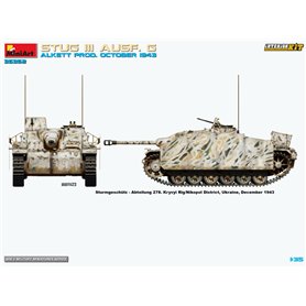 Mini Art 1:35 Sturmgeschutz StuG.III Ausf.G - ALKETT PRODUCTION OCTOBER 1943 - INTERIOR KIT