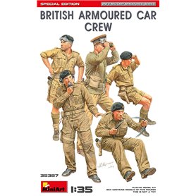 Mini Art 35387 British Armoured Car Crew