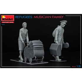 Mini Art 1:35 REFUGEES MUSICIAN FAMILY