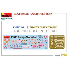 Mini Art 49011 Garage Workshop