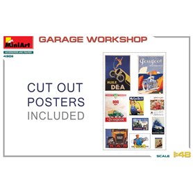 Mini Art 49011 Garage Workshop