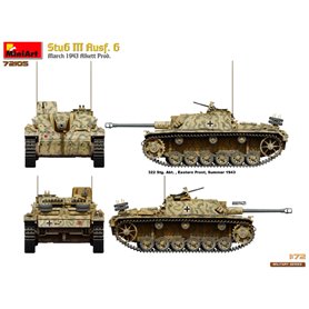 Mini Art 1:72 Sturmgeschutz StuG.III Ausf.G - MARCH 1943 ALKETT PRODUCTION