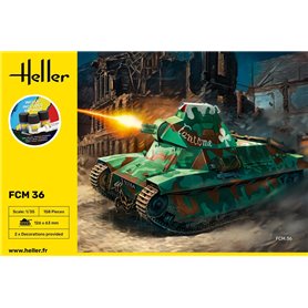 Heller 1:35 FCM 36 - STARTER KIT - z farbami