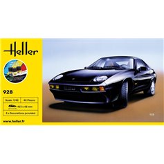 Heller 1:43 Porsche 928 - STARTER KIT - w/paints 
