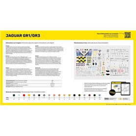 Heller 56427 Starter Kit - Jaguar GR1/GR3 - STARTER KIT - z farbami