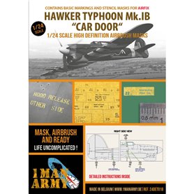 1 Man Army 24DET018 Hawker Typhoon Mk.IB "Car Door"