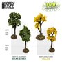 Green Stuff World Ivy sheets - Maple Autumm 1:72/1:87 Yellow