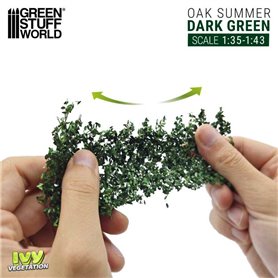 Green Stuff World Ivy sheets - Oak Summer 1:35/1:43 Dark green
