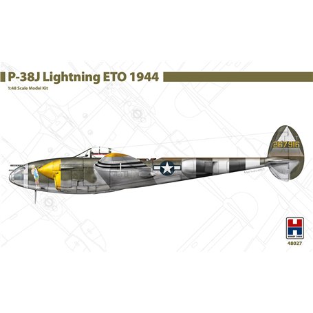 Hobby 2000 48027 P38J Lightning ETO 1944