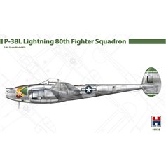 Hobby 2000 1:48 Lockheed P-38L Lightning - 80TH FIGHTER SQUADRON