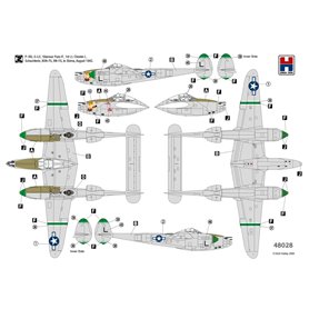 Hobby 2000 48028 P-38L Lightning 80th Fighter Squadron