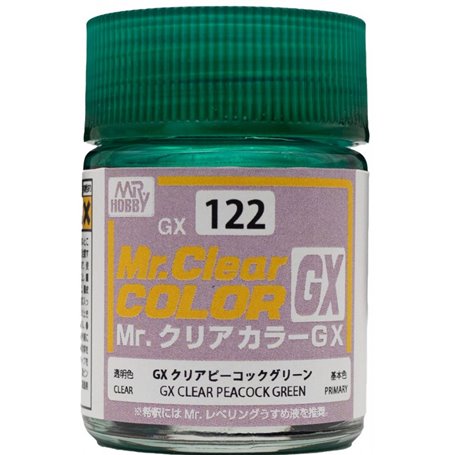 Mr.Clear Color GX-122 Peacock Green