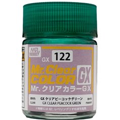 Mr.Clear Color GX-122 Peacock Green