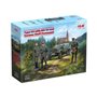 ICM 1:24 TYPE G4 W/MG 34 AND GERMAN STAFF PERSONNEL