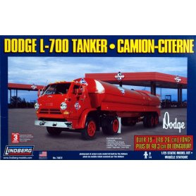 Lindberg 1:25 Dodge L-700 Tilt Cab Tanker