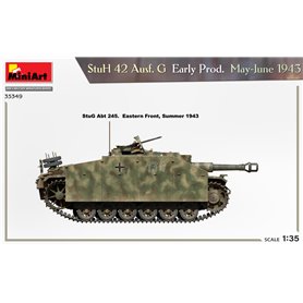 Mini Art 1:35 Sturmhaubitze StuH.42 Ausf.G - EARLY PRODUCTION MAY-JUNE 1943