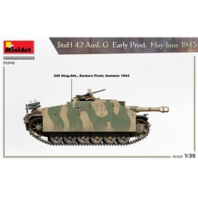 Mini Art 1:35 Sturmhaubitze StuH.42 Ausf.G - EARLY PRODUCTION MAY-JUNE 1943