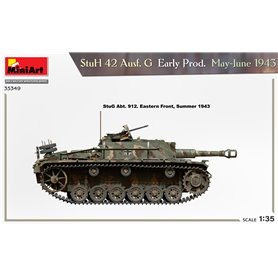 Mini Art 1:35 Sturmhaubitze StuH.42 Ausf.G - EARLY PRODUCTION MAY-JUNE 1943