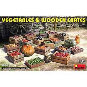 Mini Art 35629 Vegetables & Wooden crates