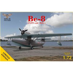 Sova 1:72 Be-8 Mole - PASSANGER AMPHIBIA - LIMITED EDITION